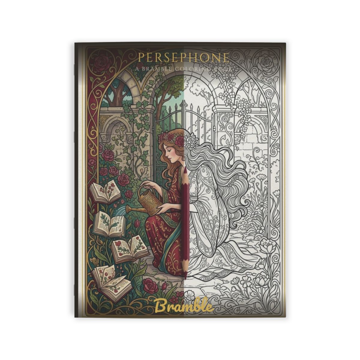 A Bramble colouring book